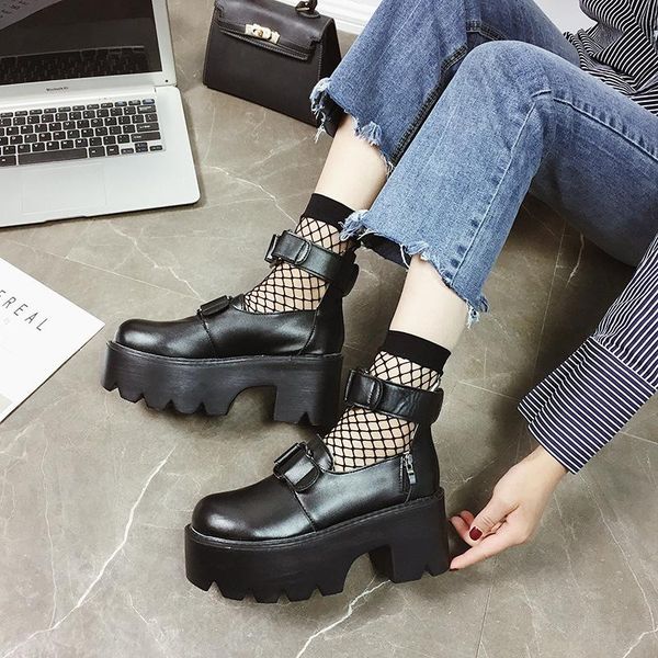 dress shoes 2021 spring and autumn big head all-match thick sole japanese cute sister shallow for women, Black
dress shoes 2021 spring and autumn big head all-match thick sole japanese cute sister shallow for women, Black
