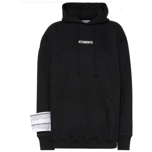 2021 new etiqueta feminino hoodie 1:1 moda de alta qualidade vetements pulver edvp, Black
2021 new etiqueta feminino hoodie 1:1 moda de alta qualidade vetements pulver edvp, Black
