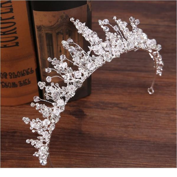 trendy wedding hair accessories crown bride crown headdress crystal rhinestone crown wedding headdress jlljba, Silver
trendy wedding hair accessories crown bride crown headdress crystal rhinestone crown wedding headdress jlljba, Silver