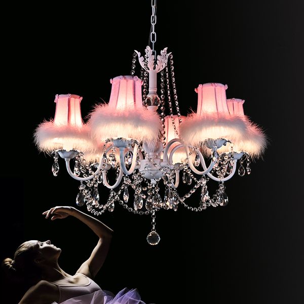 european style chandelier lighting luxury living room l restaurant led hanging lamps french children's room crystal chandeliers warm pi
european style chandelier lighting luxury living room l restaurant led hanging lamps french children's room crystal chandeliers warm pi