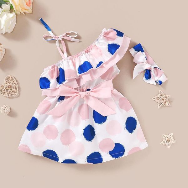 summer new baby girl dress cute dot sleeveless newborn bowknot dress with headband set princess baby girl party clothes 210315, Red;yellow
summer new baby girl dress cute dot sleeveless newborn bowknot dress with headband set princess baby girl party clothes 210315, Red;yellow