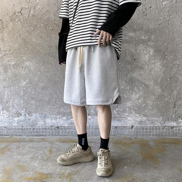 men's shorts summer straight men korean fashion casual loose harajuku streetwear hip-hop retro wide-leg, White;black
men's shorts summer straight men korean fashion casual loose harajuku streetwear hip-hop retro wide-leg, White;black