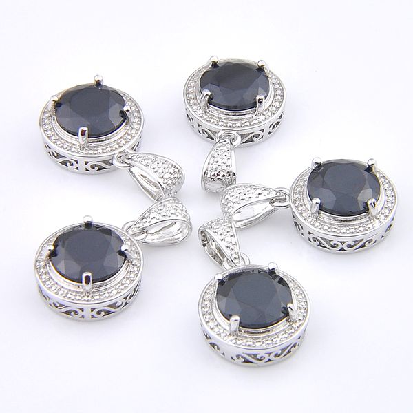 mix 5pcs round black onyx gemstone pendant 925 sterling silver pendants necklaces for lady girl women party gifts new luckyshine
mix 5pcs round black onyx gemstone pendant 925 sterling silver pendants necklaces for lady girl women party gifts new luckyshine