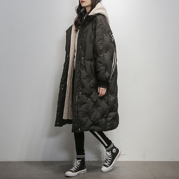 hooded warm down coat women long jacket new winter loose down jackets female overcoat fashion thick parkas lady outwear, Black;brown
hooded warm down coat women long jacket new winter loose down jackets female overcoat fashion thick parkas lady outwear, Black;brown