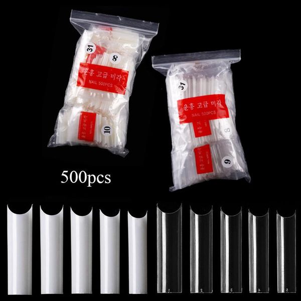 false nails 500 pc clear natural french coffin nail acrylic art tips uv gel ultra flexible abs fake manicure tool, Red;gold
false nails 500 pc clear natural french coffin nail acrylic art tips uv gel ultra flexible abs fake manicure tool, Red;gold