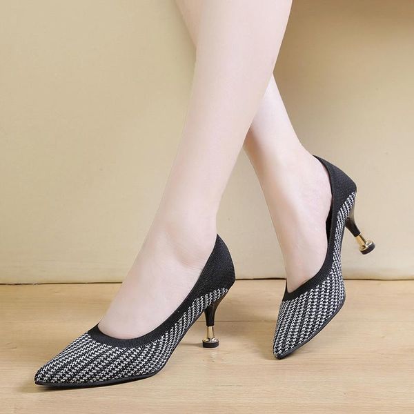 dress shoes 2021 pointed toe pumps women woman wool striped thin high heels shallow ladies plus size elegant casual, Black
dress shoes 2021 pointed toe pumps women woman wool striped thin high heels shallow ladies plus size elegant casual, Black