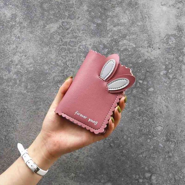 kawaii women wallets lovely rabbit card holder small wallet womens short design purse girls cash, Red;black
kawaii women wallets lovely rabbit card holder small wallet womens short design purse girls cash, Red;black