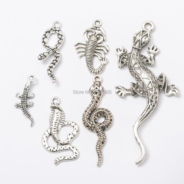pendants naja snake lizard scorpion gecko animals 10pcs antique silver plated charm pendant metal zinc alloy jewelry findings for diy, Black
pendants naja snake lizard scorpion gecko animals 10pcs antique silver plated charm pendant metal zinc alloy jewelry findings for diy, Black