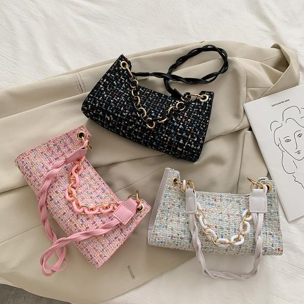 evening bags women handbag autumn winter fashion woolen acrylic chain underarm shoulder simple female daily bag
evening bags women handbag autumn winter fashion woolen acrylic chain underarm shoulder simple female daily bag