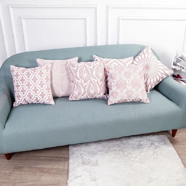 pillow case geometric wool embroidery cotton canvas sofa cushion bedroom living room pillowcase pink
pillow case geometric wool embroidery cotton canvas sofa cushion bedroom living room pillowcase pink