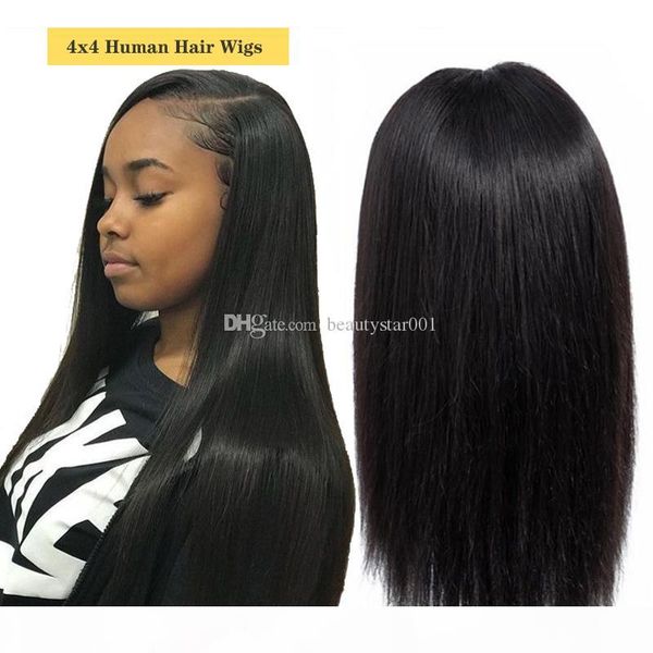 4x4 lace front human hair wigs 150density brazilian peruvian indian malaysianremy straight hair natural black lace front wig for black women
4x4 lace front human hair wigs 150density brazilian peruvian indian malaysianremy straight hair natural black lace front wig for black women