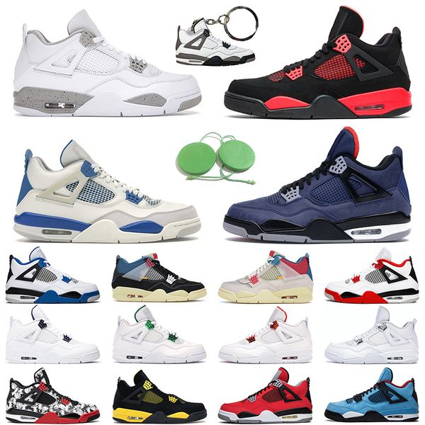 2023 high jumpman 4 mens basketball shoes 4s cactus jack black cat white cement fire red university blue men sport trainer boot 
2023 high jumpman 4 mens basketball shoes 4s cactus jack black cat white cement fire red university blue men sport trainer boot