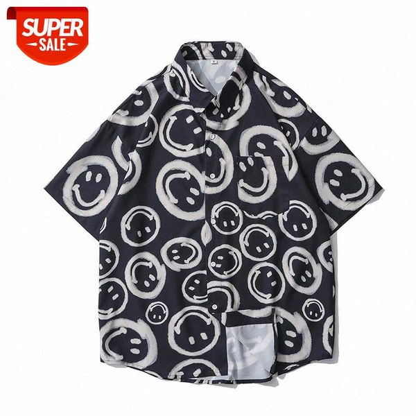 flowing retro smiley short-sleeved shirt male loose oversize harajuku style street hip-hop half-sleeved #uy5o, White;black
flowing retro smiley short-sleeved shirt male loose oversize harajuku style street hip-hop half-sleeved #uy5o, White;black