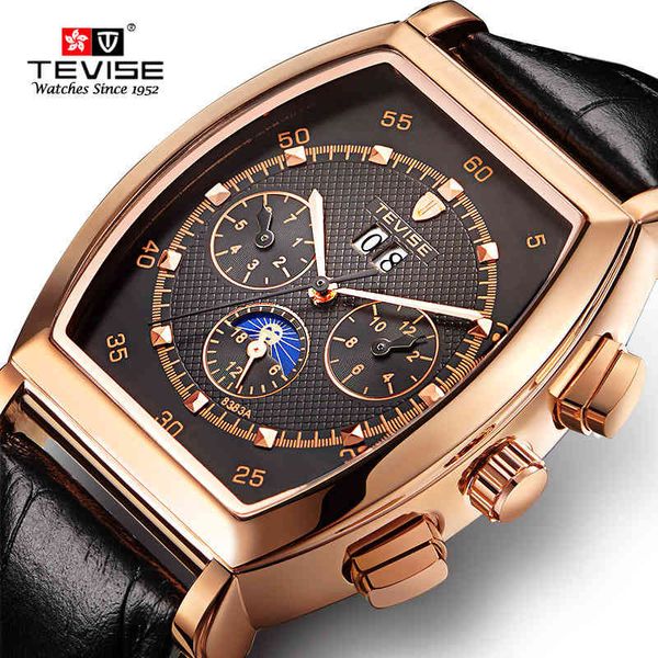 tevise moon phase mechanical clock for men waterproof business automatic s relogio masculino man polshorlogi male, Slivery;brown
tevise moon phase mechanical clock for men waterproof business automatic s relogio masculino man polshorlogi male, Slivery;brown