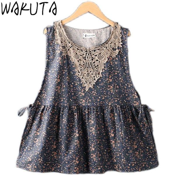 women's vests wakuta 2021 japanese floral print vest women spring fashion lace patchwork side up sleeveless waistcoat vintage, Black;white
women's vests wakuta 2021 japanese floral print vest women spring fashion lace patchwork side up sleeveless waistcoat vintage, Black;white