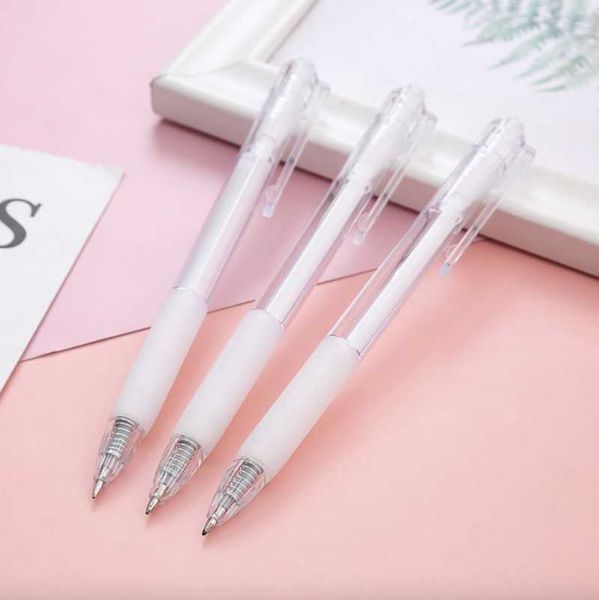 transparent gel pen 0.5mm black refill ballpoint pen for kids school office stationery supplier student writing tool working, Blue;orange
transparent gel pen 0.5mm black refill ballpoint pen for kids school office stationery supplier student writing tool working, Blue;orange