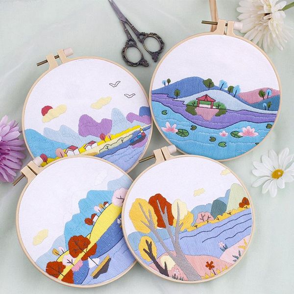 other arts and crafts diy embroidery set for beginner landscape paintings needlework kits cross stitch art craft sewing home decor room deco
other arts and crafts diy embroidery set for beginner landscape paintings needlework kits cross stitch art craft sewing home decor room deco