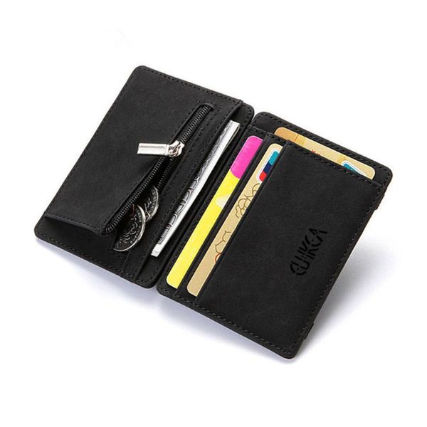 wallets ultra thin 2021 men business pu leather mini small magic zipper coin purse pouch credit bank card case male holder, Red;black
wallets ultra thin 2021 men business pu leather mini small magic zipper coin purse pouch credit bank card case male holder, Red;black
