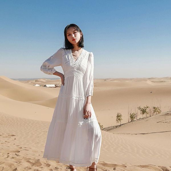 casual dresses white midi dress women autumn long sleeve v neck embroidery elegant beach bohemian female vestidos mujer robe, Black;gray
casual dresses white midi dress women autumn long sleeve v neck embroidery elegant beach bohemian female vestidos mujer robe, Black;gray
