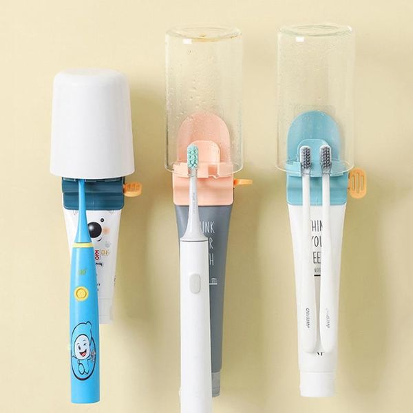 fashion wall-mounted toothpaste squeezer with cup holder function punch-3 in 1 rotate rolling dispenser
fashion wall-mounted toothpaste squeezer with cup holder function punch-3 in 1 rotate rolling dispenser