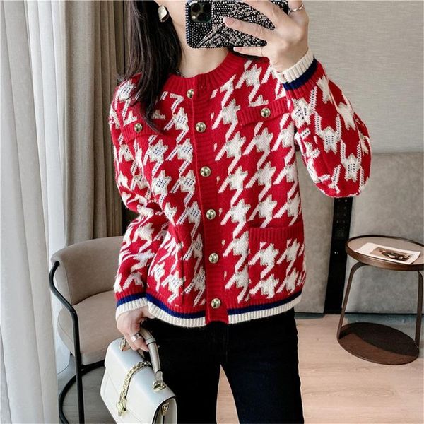 women's jackets fashion retro slim pocket korean jacket chaquetas punto mujer fall female warm sweater knitted outerwear maneskin cardi, Black;brown
women's jackets fashion retro slim pocket korean jacket chaquetas punto mujer fall female warm sweater knitted outerwear maneskin cardi, Black;brown