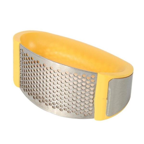 multi-function manual garlic presser curved garlic grinding slicer chopper stainless steel garlic presses cooking gadg jllhke 
multi-function manual garlic presser curved garlic grinding slicer chopper stainless steel garlic presses cooking gadg jllhke