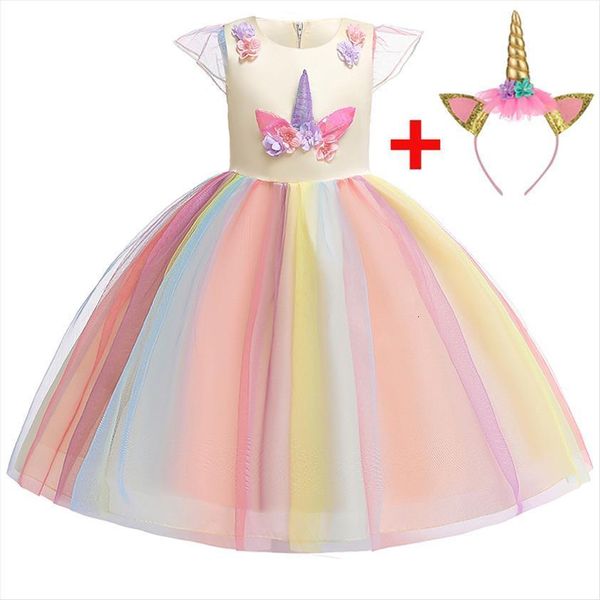 rainbow party flower unicorn girl dress wedding ball gown kids mesh cosplay formal dresses birthday princess 3 10 years djs003, Red;yellow
rainbow party flower unicorn girl dress wedding ball gown kids mesh cosplay formal dresses birthday princess 3 10 years djs003, Red;yellow