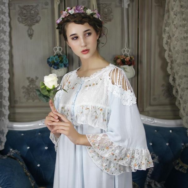 autumn floral cotton vintage women's long nightgowns half sleeve elegant sleep dress female sleepwear large size 8028, Black;red
autumn floral cotton vintage women's long nightgowns half sleeve elegant sleep dress female sleepwear large size 8028, Black;red