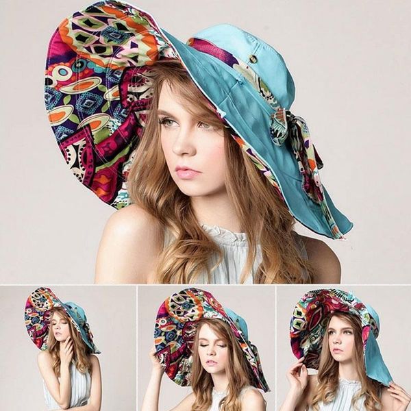 fashion women flower folding brimmed hat sun uv protection outdoor summer beach bowknot hats ena88, Black;white
fashion women flower folding brimmed hat sun uv protection outdoor summer beach bowknot hats ena88, Black;white