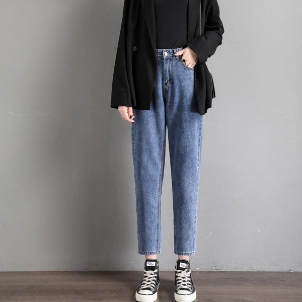 women's jeans high waist woman 2021 skinny slim fashion washed trousers female denim vintage straight pants ninth, Blue
women's jeans high waist woman 2021 skinny slim fashion washed trousers female denim vintage straight pants ninth, Blue