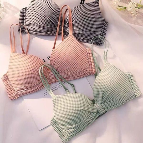sweet underwear women comfort wireless push up bh japanese nice dames brasserie plate backless beha pink lingerie, Red;black
sweet underwear women comfort wireless push up bh japanese nice dames brasserie plate backless beha pink lingerie, Red;black