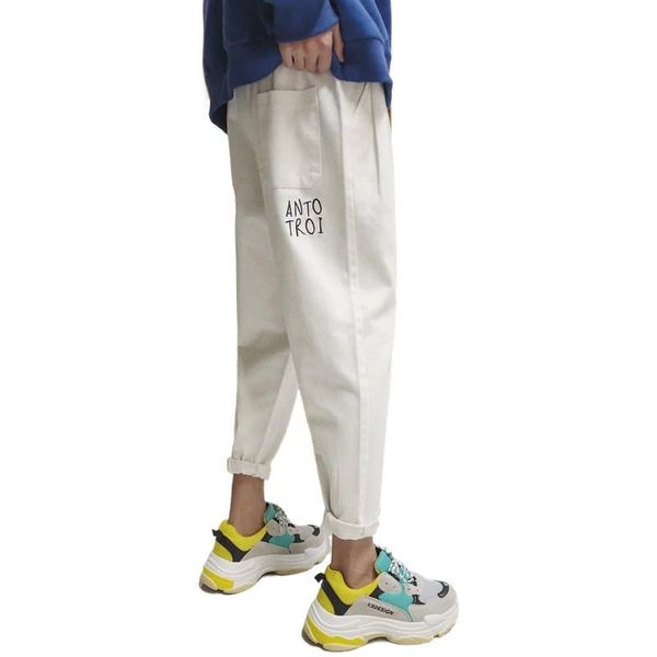 men's pants ins9 nine-point loose-fitting trend small-footed casual korean version of a hundred harlan, Black
men's pants ins9 nine-point loose-fitting trend small-footed casual korean version of a hundred harlan, Black