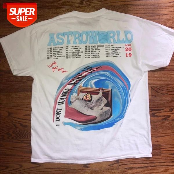19ss astroworld travis scott i don't want to wake up tour t shirt men women 1:1 tee travis scott t-shirt #5j3d, White;black
19ss astroworld travis scott i don't want to wake up tour t shirt men women 1:1 tee travis scott t-shirt #5j3d, White;black