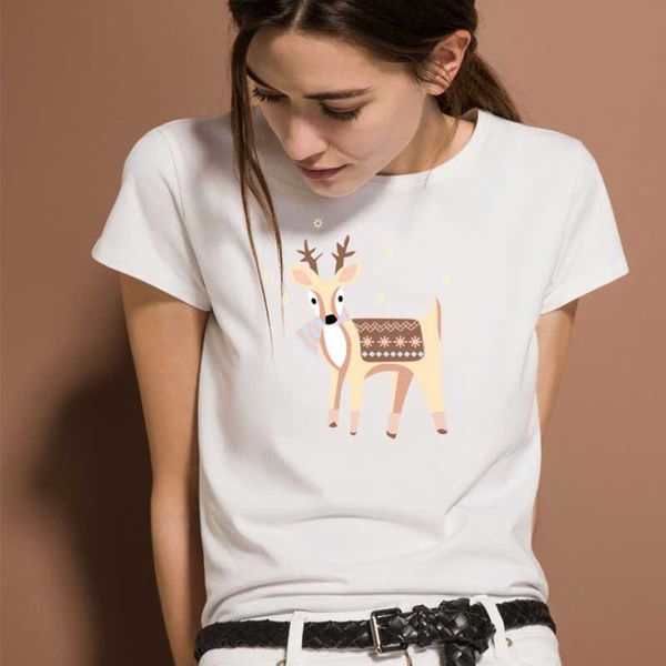 women's t-shirt 100% cotton harajuku women summer casual minimalist cartoon deer graphics short-sleeved kawaii tees, White
women's t-shirt 100% cotton harajuku women summer casual minimalist cartoon deer graphics short-sleeved kawaii tees, White