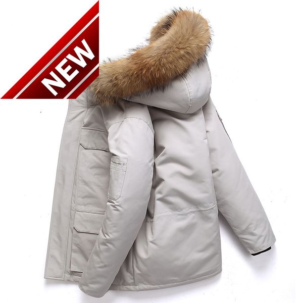 2021 men winter jackets plus size duck down jacket fur collar hooded thick parka coat snow overcoat, Black
2021 men winter jackets plus size duck down jacket fur collar hooded thick parka coat snow overcoat, Black