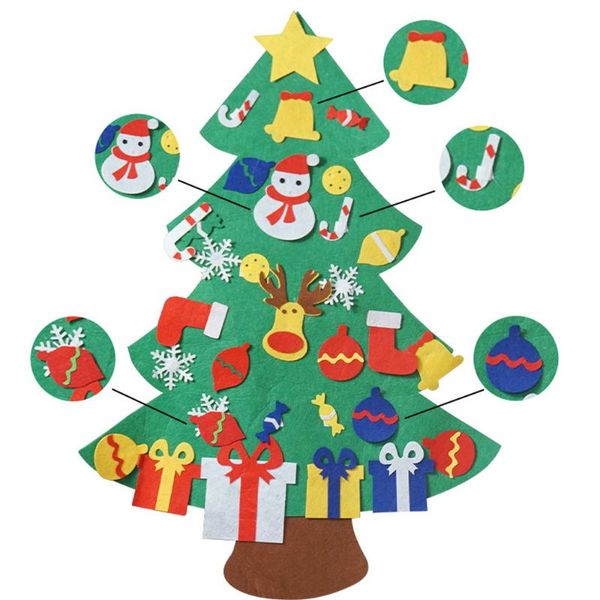 christmas decorations diy felt tree wall hanging artificial xmas with santa claus snowflakes ornament year home decoration kid gift
christmas decorations diy felt tree wall hanging artificial xmas with santa claus snowflakes ornament year home decoration kid gift