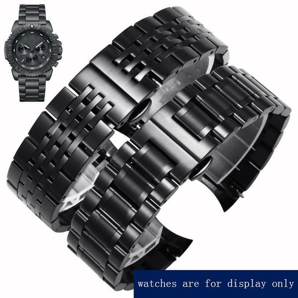 watch bands suitable for 3051 3080 3150 stainless steel watchband 23mm 24mm black silver butterfly buckle men's chain, Black;brown
watch bands suitable for 3051 3080 3150 stainless steel watchband 23mm 24mm black silver butterfly buckle men's chain, Black;brown