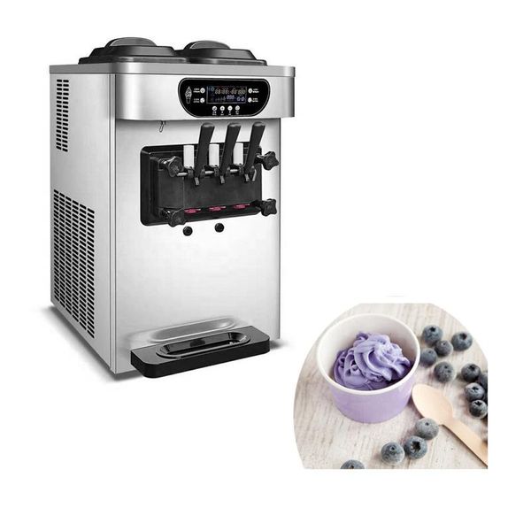 ice cream making machine desk3 flavor soft 2100w commercial maker 25-30l/h yogurt 220v/110v ce air-cooling
ice cream making machine desk3 flavor soft 2100w commercial maker 25-30l/h yogurt 220v/110v ce air-cooling