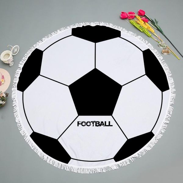 towel lannidaa 150cm soccer microfiber football tassels round beach for adults sunblock toalla blanket serviette de plage
towel lannidaa 150cm soccer microfiber football tassels round beach for adults sunblock toalla blanket serviette de plage