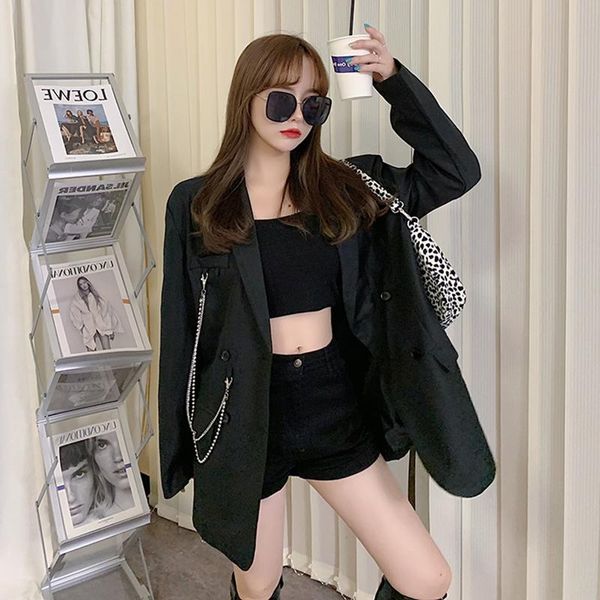 women's jackets women jacket 2021 plus size autumn retro all-match small suit was thin temperament casual black white outerwear, Black;brown
women's jackets women jacket 2021 plus size autumn retro all-match small suit was thin temperament casual black white outerwear, Black;brown