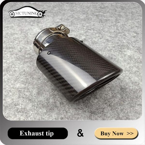 one piece oval model for akrapovic universal car exhaust tips glossy carbon fiber + stainless steel tips muffler end pipes
one piece oval model for akrapovic universal car exhaust tips glossy carbon fiber + stainless steel tips muffler end pipes