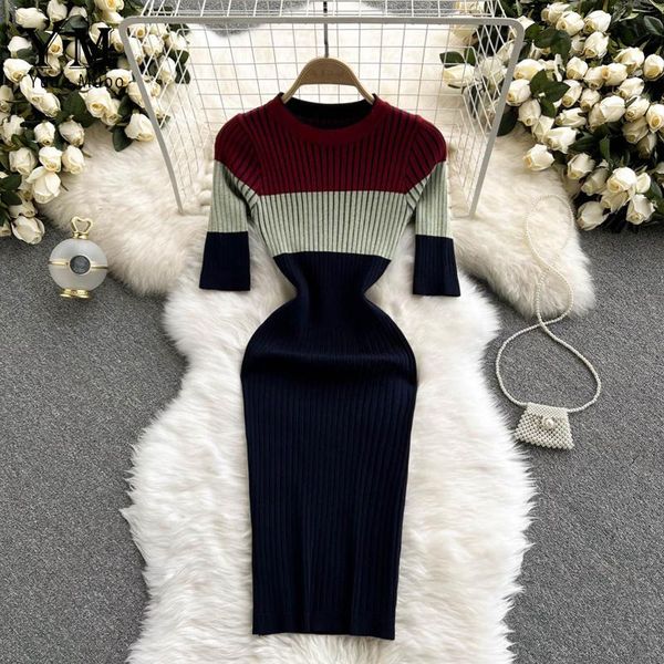 party dresses yuoomuoo office lady dress elegant stripes slim elastic knitted women 2021 summer short sleeve bodycon korean vestidos, White;black
party dresses yuoomuoo office lady dress elegant stripes slim elastic knitted women 2021 summer short sleeve bodycon korean vestidos, White;black