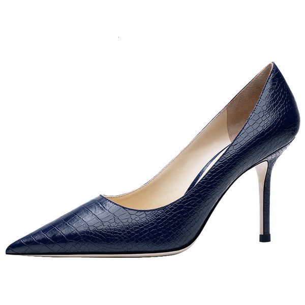 high degree of genuine serpentine feminine heels formal office thin heel shoes fall stilettos ujxy, Black
high degree of genuine serpentine feminine heels formal office thin heel shoes fall stilettos ujxy, Black