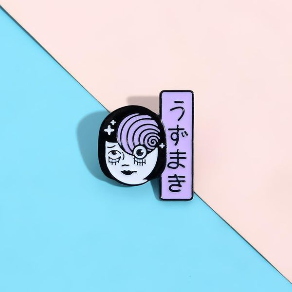 pins, brooches japanese weird woman face pins uzumaki whirlpool ghost girl badges for backpack jewelry gifts friends, Gray
pins, brooches japanese weird woman face pins uzumaki whirlpool ghost girl badges for backpack jewelry gifts friends, Gray