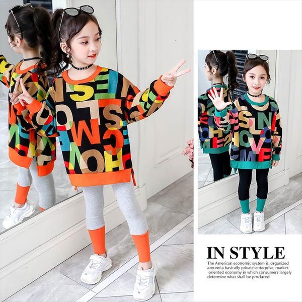 kids clothing autumn spring girl set fashion letter print leggings pants 2pcs hip hop tracksuit children costume outfit, White
kids clothing autumn spring girl set fashion letter print leggings pants 2pcs hip hop tracksuit children costume outfit, White