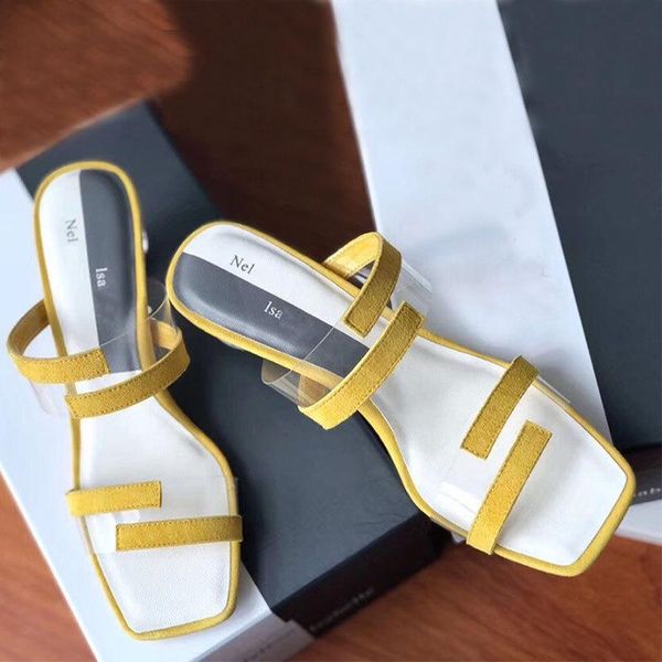 women shoes the new style square head transparent rubber one line belt is wearing transparent heel fairy style thick heel, Black
women shoes the new style square head transparent rubber one line belt is wearing transparent heel fairy style thick heel, Black