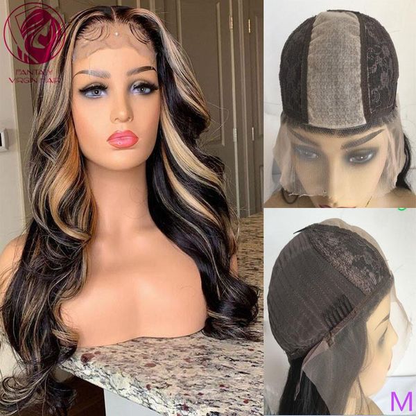 lace wigs human hair silk wig brazilian wavy remy ombre highlights color for black women 2x5 150% 180%, Black;brown
lace wigs human hair silk wig brazilian wavy remy ombre highlights color for black women 2x5 150% 180%, Black;brown