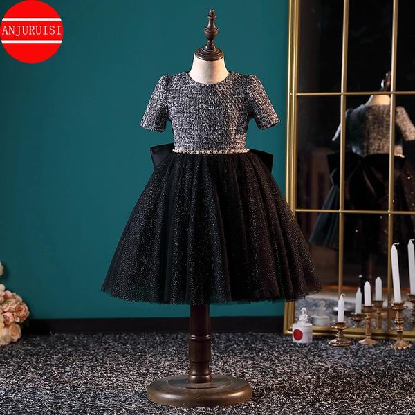 girl's dresses black tulle flower girl short sleeves vestido infantil menina o-neck ball gown comunion niña festa robe fille with bow, Red;yellow
girl's dresses black tulle flower girl short sleeves vestido infantil menina o-neck ball gown comunion niña festa robe fille with bow, Red;yellow