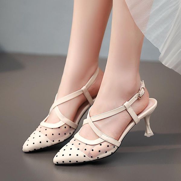 sandals pqecfs big size 33-43 summer fashion women mesh front & rear strap heels 2 colors, Black
sandals pqecfs big size 33-43 summer fashion women mesh front & rear strap heels 2 colors, Black