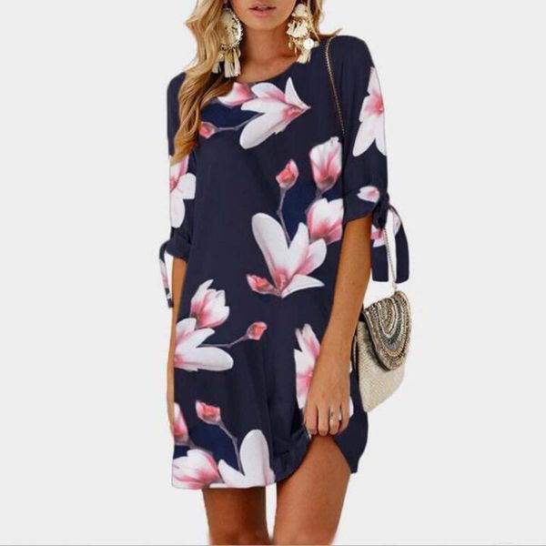 women's swimwear floral print summer simple elegant dress chiffon half sleeve printed tie round neck 2021 casual ladies mini, White;black
women's swimwear floral print summer simple elegant dress chiffon half sleeve printed tie round neck 2021 casual ladies mini, White;black